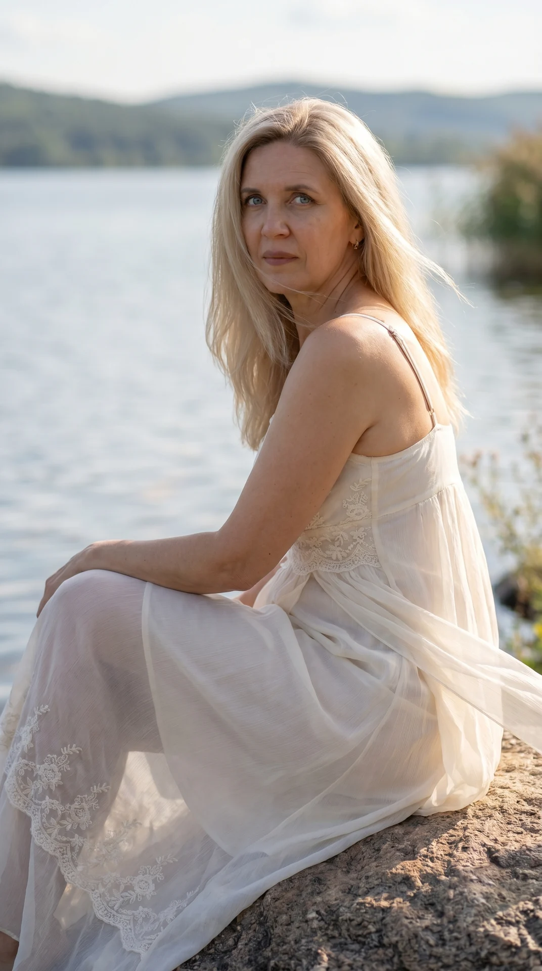 На камне