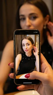 В телефоне