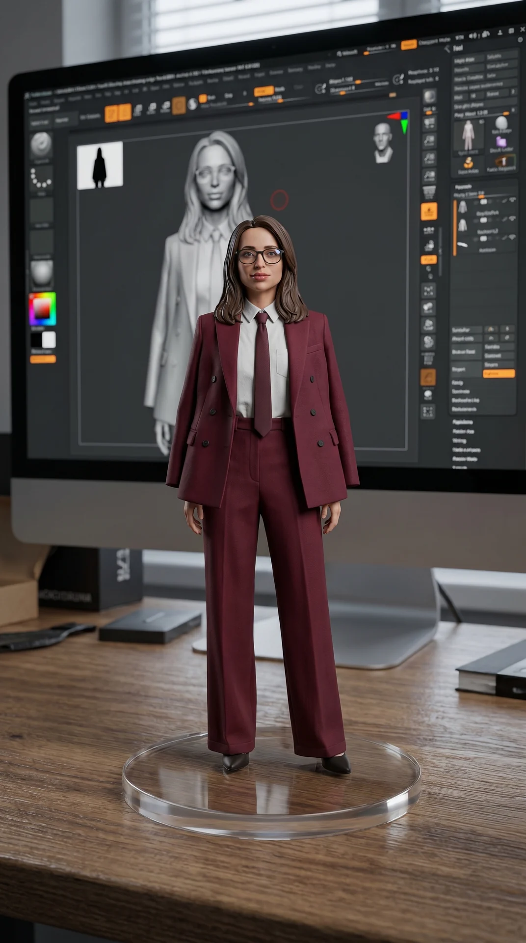 3D фирурка человека