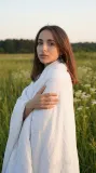 В поле с белым одеялом — фото 4