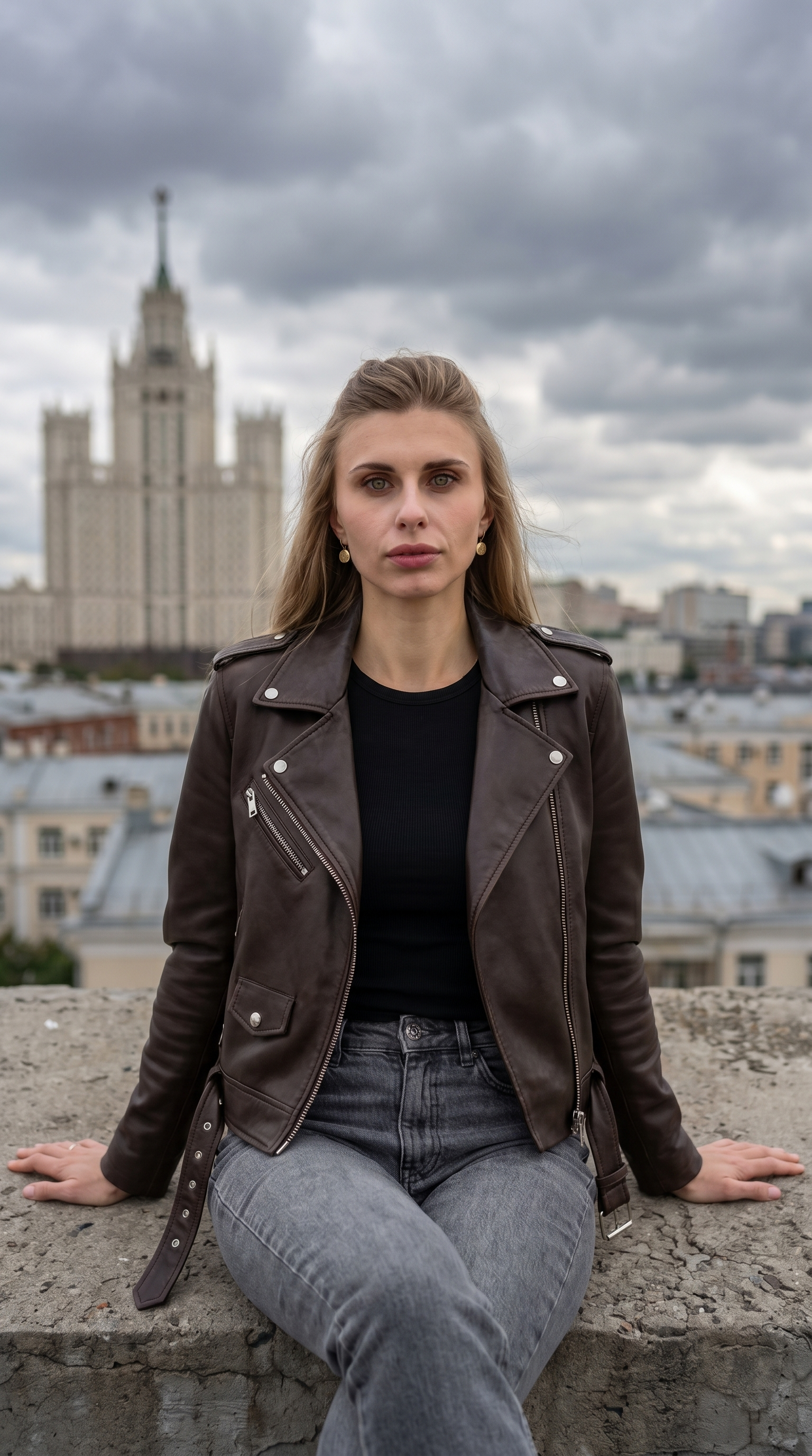 На крыше в Москве